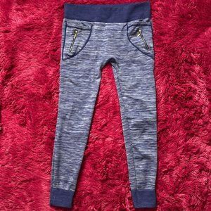 Linda Michael seamless navy heather leggings
